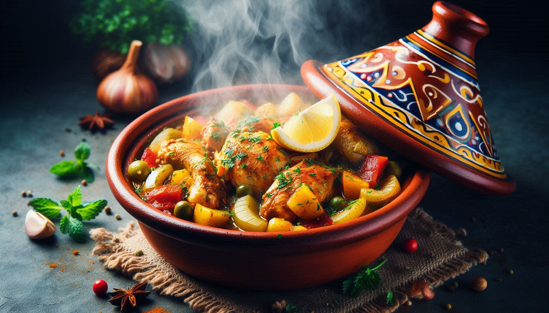 Chicken And Lemon Tagine