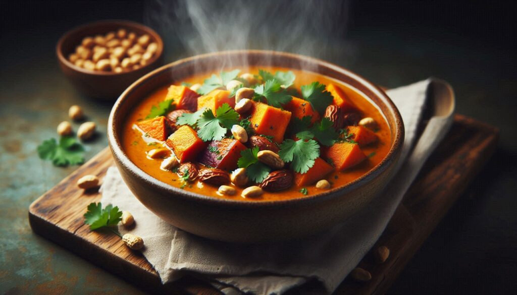 Easy Sweet Potato and Peanut Curry Recipe