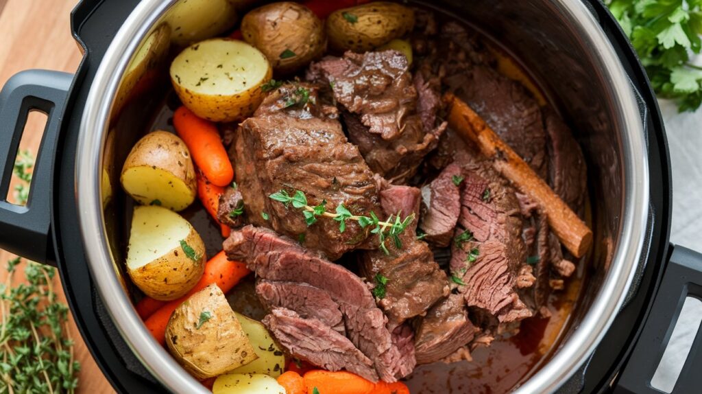 High Altitude Beef Bourguignon Instant Pot